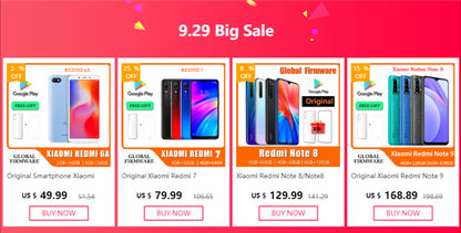 Xiaomi Redmi 9A Global Rom Smartphone 64GB/128GB Cellphone 5000mAh 6.53 inch MTK Helio G25 Octa Core 13MP Smart phone CN Version