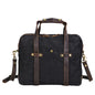 Business Travel Men's Bag 15.6 inch Computer Tote Waterproof canvas