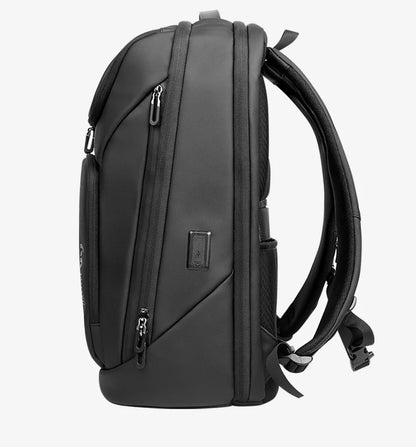 Heroic Knight Business Backpack Waterproof Man 17.3" Laptop Bag Multifunctional High Capacity Work Travel Backpack with USB Port