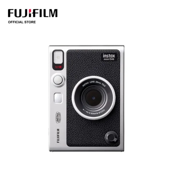 FUJIFILM Instax Mini EVO Instant Film Retro Camera Black , Brown Bare Metal One Imaging Retro For 3 Inches Photographic Paper
﻿