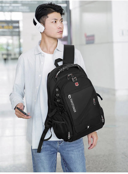 2024 Waterproof 17/20 Inch Laptop Backpack Men Airplane Travel Backpack Women Oxford Rucksack Male School Bag modern Mochila