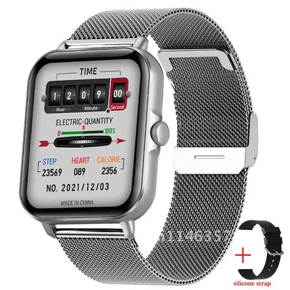 Men Women Watches Smart Sport 2022 1.69 Full Touch Screen Color Health Smartwatch Bluetooth Call For Xiaomi Huawei IOS