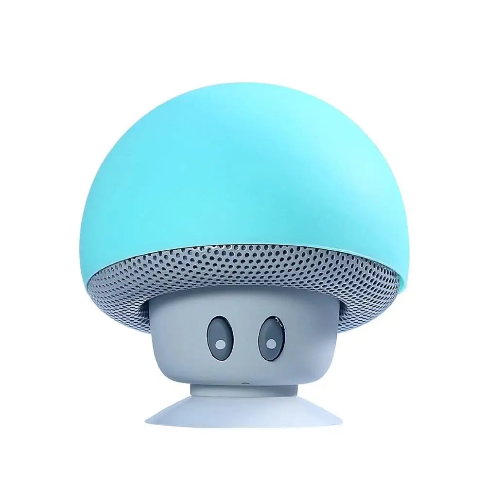 Mini Portable Bluetooth Speaker Cartoon Cute Mushroom Wireless Music Player Suitable for Mobile Phone Computer Subwoofer