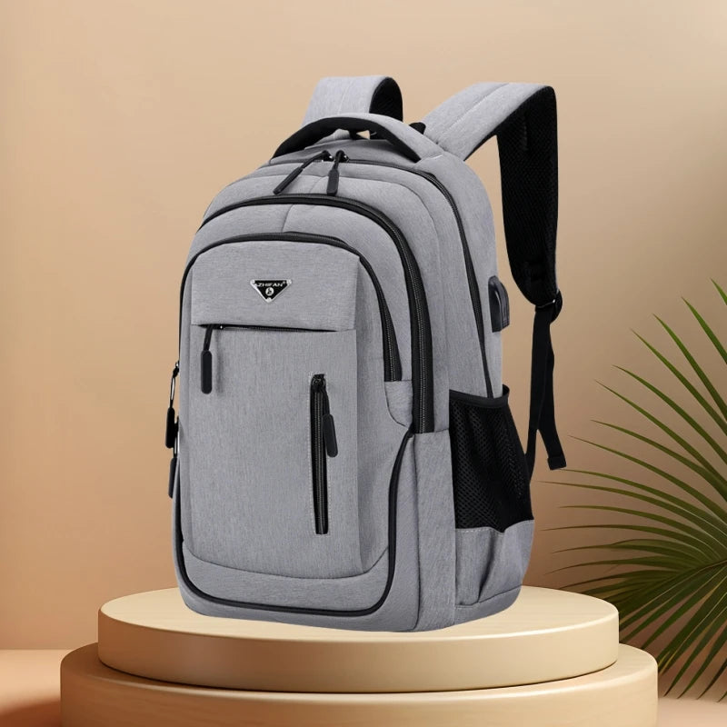 Large 15.6 Inch /17.3 Inch Laptop Backpack USB Men Computer SchoolBag  Business Bag Oxford Waterproof Rucksack College Daypack