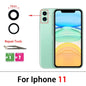 5Pcs/Lot，New Back Rear Camera Glass Lens Cover With Adhesive Replacement Repair For iPhone 11 12 13 14 Pro Max mini 15 Plus