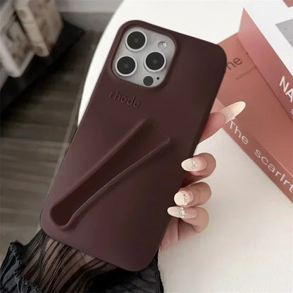 New 9 Colors with Gift Box Autumn Limited Edition Rhodee Silicone Phone Case for IPhone 11 12 14 13 15 16 Pro Max Cover with Box