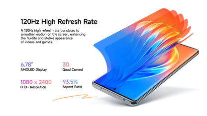 【World Premiere】Ulefone Note 17 Pro Smartphone 6.78" 120HZ AMOLED Curved Display 24GB+256GB  108MP Camera 5050mAh Global Version