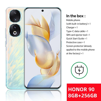 HONOR 90 5G 8GB 256GB 12GB 512GB 6.7” Amoled Screen, 200MP Triple Camera, Fast Charge, Android Smartphone