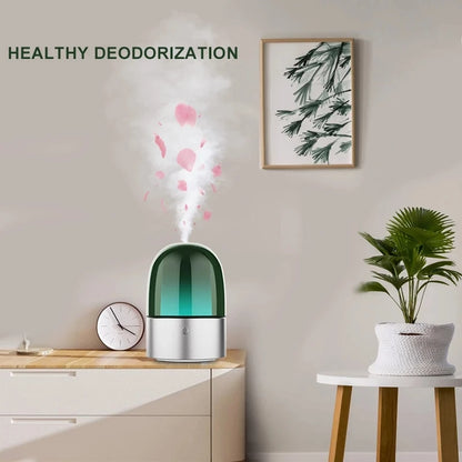 Intelligent Aromatherapy Humidifier Pure Essential Oil Ambient Light Intelligent Timing App Lication Control Home Office  (