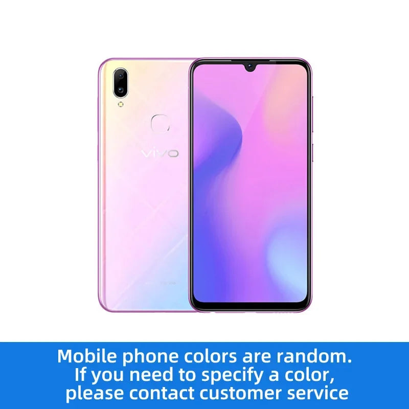 Vivo Z3i 4G smartphone CPU MediaTek Helio P60 6.3-inch screen 16MP camera 3315mAh battery used phone