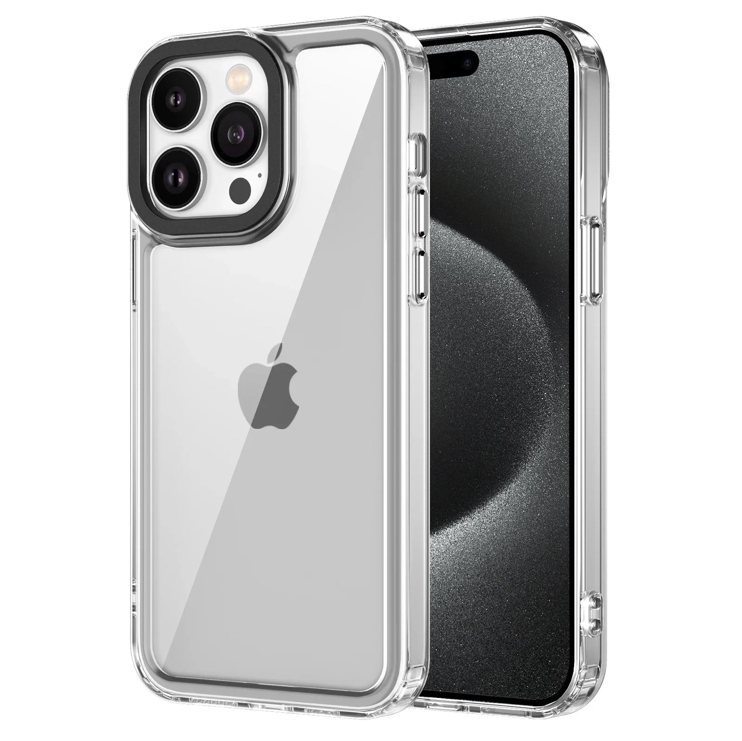 Acrylic Shockproof Clear Case For iPhone 15 16 Pro Max 14 Pro 13 12 11 Pro XS Max XR 8 7 Plus SE 2022 Back Transparent Cover