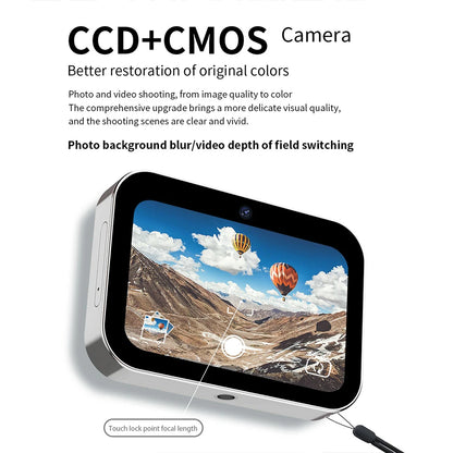 CCD Digital Camera 64MP Digital Video Camera Lens 3" Touch Panel 16X Digital Zoom Built-in Flash IR Night Vision Battery