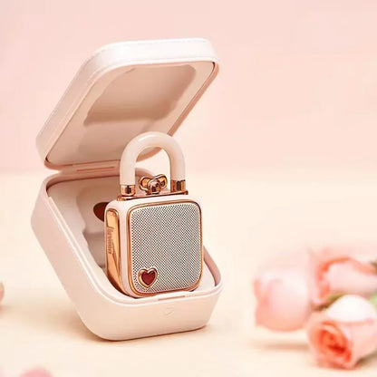 Mini Portable Lovelock Pocket Speaker Original Wireless Bluetooth Speaker with Recording TWS Connection for Birthday Unique Gift