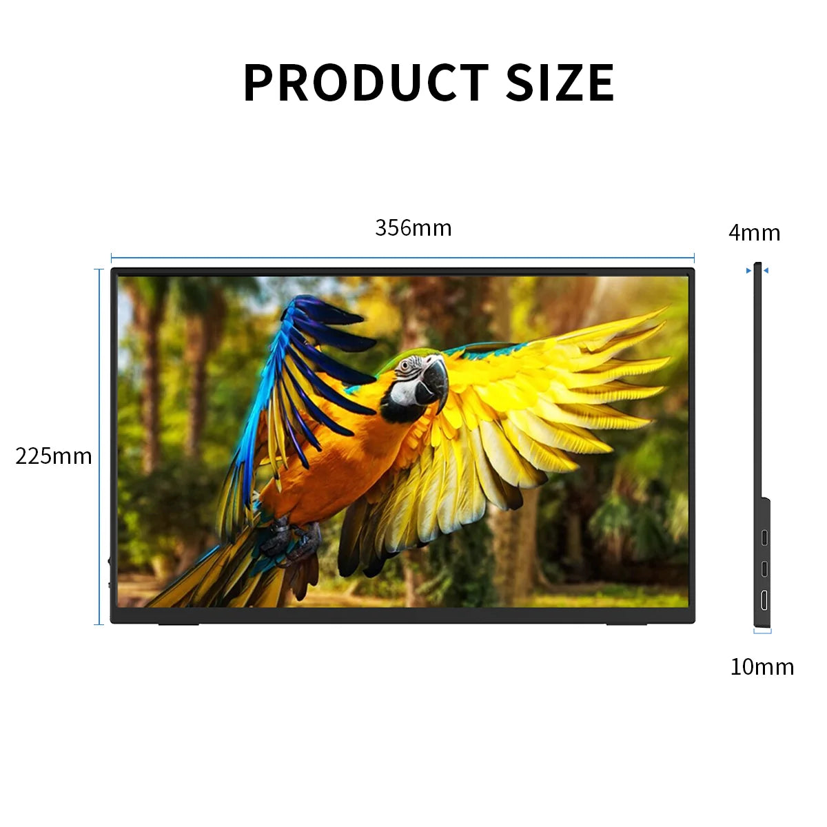 15.6 inch Portable Monitor (Big Discount Screen Displays Spot) 1920x1080 FHD Screen Magnetic Cover For Laptop Phone Gaming Monit