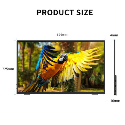 15.6 inch Portable Monitor (Big Discount Screen Displays Spot) 1920x1080 FHD Screen Magnetic Cover For Laptop Phone Gaming Monit