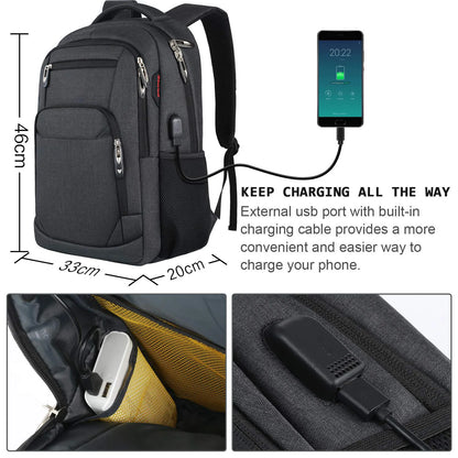 Man Backpack Men Travel Bag Outdoor Camera Lens Bag Black Ergonomics Laptop Bag Large Capacity Mountaineering Waterproof Handbag