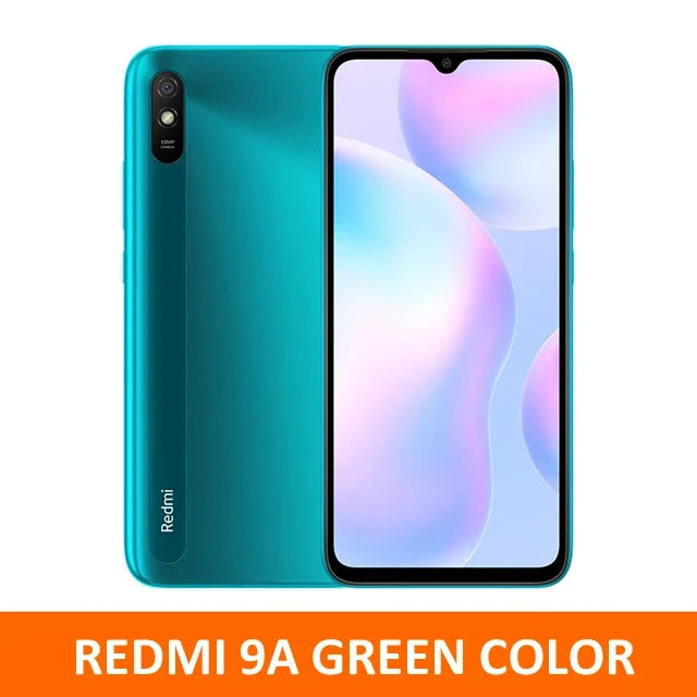 Xiaomi Redmi 9A Smartphone 4GB 128GB Global Rom Cellphone 5000mAh 6.53 inch MTK Helio G25 Octa Core 13MP Smart phone CN Version