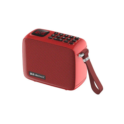 Mini Portable Bluetooth Speaker Wireless Hifi Sound Bluetooth Soundar Pocket FM Radio with HD Microphone Support Recording TF