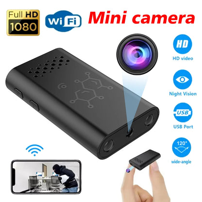 1080P HD Mini Camera WIFI Remote Monitoring Camcorder Body Cam IR-CUT Infrared Night Vision Motion Detection Camera Ip Webcam