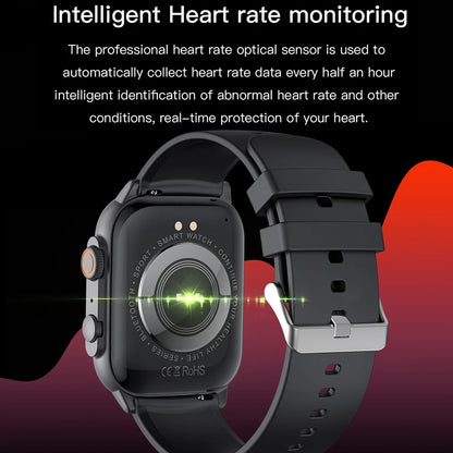 NEW HK9 Pro MAX Smart Watch 9 Mens Women AMOLED HD Screen Heart Rate Blood Pressure NFC Bluetooth Call Smartwatch For Sport 2024