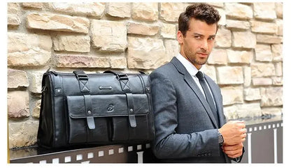 2024 luxury men's briefcase Large capacity high-quality handbags Essential for business trips shoulder crossbody bag laptop bag