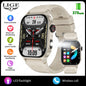 LIGE Men's Watch Outdoor Flashlight Military IP68 Waterproof Smart Watch Men Heart Rate Sport Fitness Watches BT Call Smartwatch