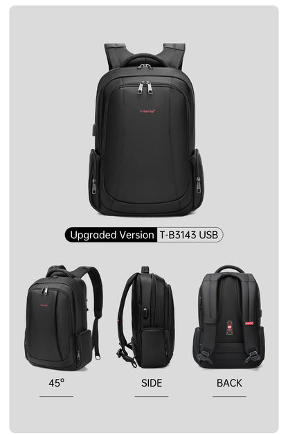 Lifetime Warranty Men Backpack 14 15.6 17.3inch Laptop Backpack Bag For Men Anti Theft School Backpack Male Travel Bag Knapsack