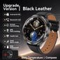 2024 New GPS Sports NFC Fashion Smartwatch Men's 1.85 "AMOLED Screen Heart Rate Blood Pressure Health Smart Watch For Huawei IOS