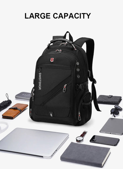 2024 Waterproof 17/20 Inch Laptop Backpack Men Airplane Travel Backpack Women Oxford Rucksack Male School Bag modern Mochila