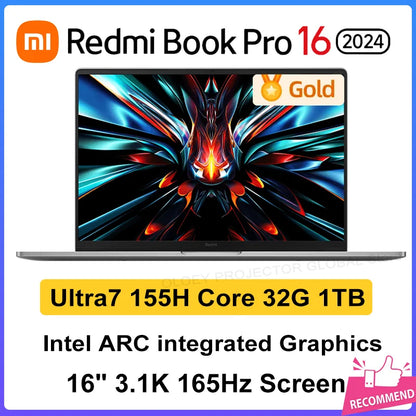 Original Xiaomi Redmi Book Pro 16 2024 U5/U7 3K 120Hz Screen JYU4592CN/JYU4593CN