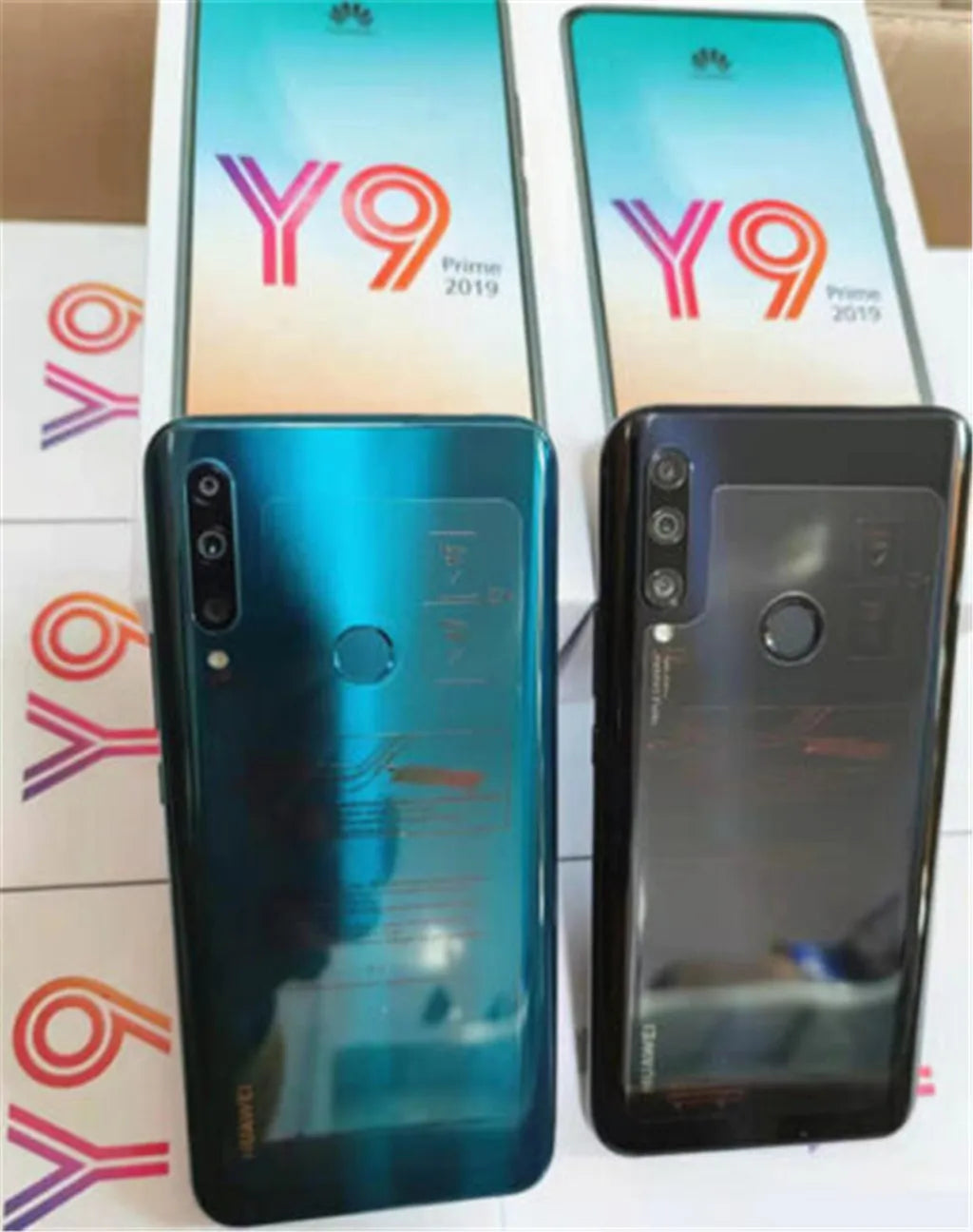 HUAWEI-Y9 Prime 2019 Mobile Phone, Global Version, 8GB, 128GB, 6.59 ", HiSilicon Kirin 710F, Triple AI Camera, 4000 mAh,