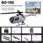 Wltoys K170 Remote Control Helicopter UH-60L 4 Channel brushless Helicopters with Gyro and LED Light Durable Airplane Toy Gift