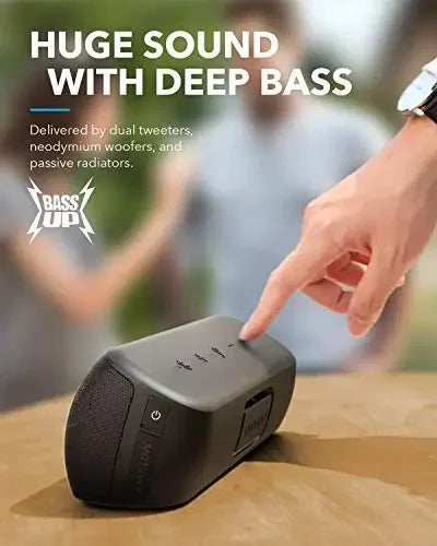 Soundcore Motion Plus Portable Speaker with Intense Bass IPX7 Waterproof 12H Playtime