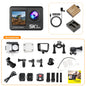 5K Action Camera 4K60FPS 2.0 Inch Touch Screen Wi-Fi 170° Wide Angle 30M Waterproof Helmet Video Recording Sports Cameras