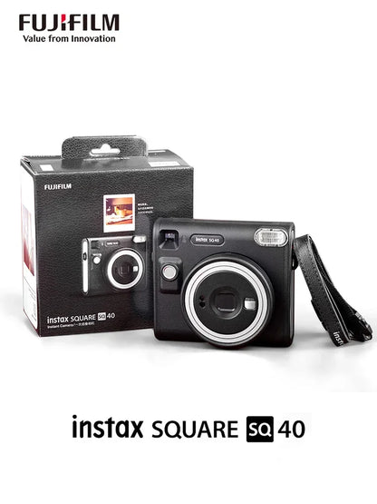 New Arrival 100% Genuine Orignial Fujifilm Instax SQUARE sq40 Instant Fim Photo Camera Black