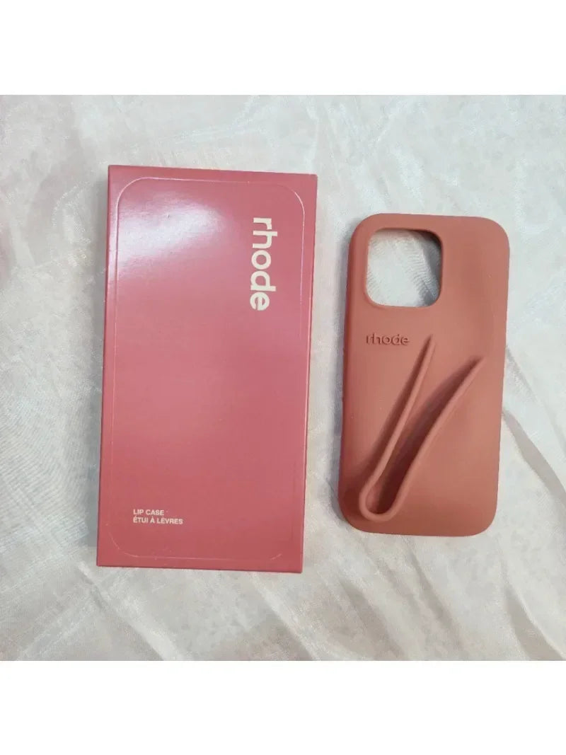 New 9 Colors with Gift Box Autumn Limited Edition Rhodee Silicone Phone Case for IPhone 11 12 14 13 15 16 Pro Max Cover with Box