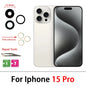 10Pcs/Lot,  For iPhone X XR XS 11 12 13 14 15 16 Pro Max Mini Plus Rear Back Camera Glass Lens With Ahesive