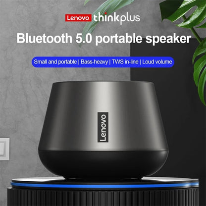 Lenovo K3pro Portable Wireless Bluetooth Speaker Stereo Surround Metallic Outdoor Waterproof Portability Original Speaker