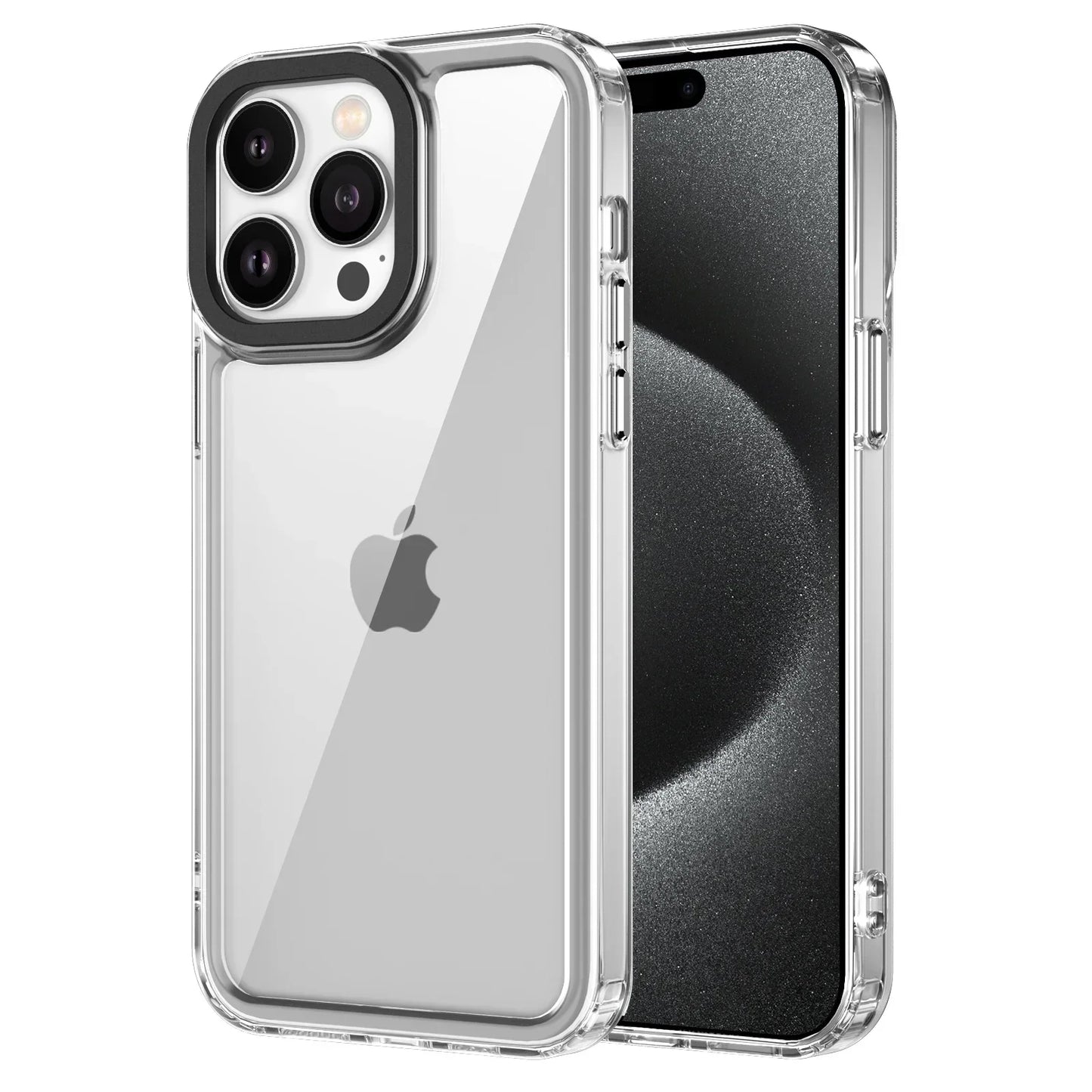 Acrylic Shockproof Clear Case For iPhone 15 16 Pro Max 14 Pro 13 12 11 Pro XS Max XR 8 7 Plus SE 2022 Back Transparent Cover