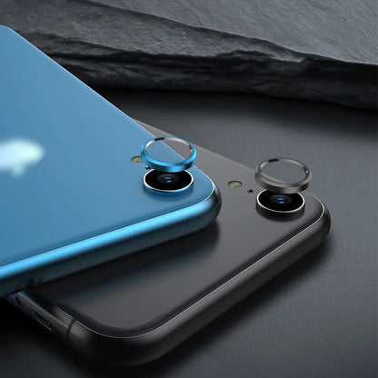 Metal Lens Camera Protector Ring for IPhone XR Back Lens Protective Film Kit Aluminun Alloy Ring Protection for XR