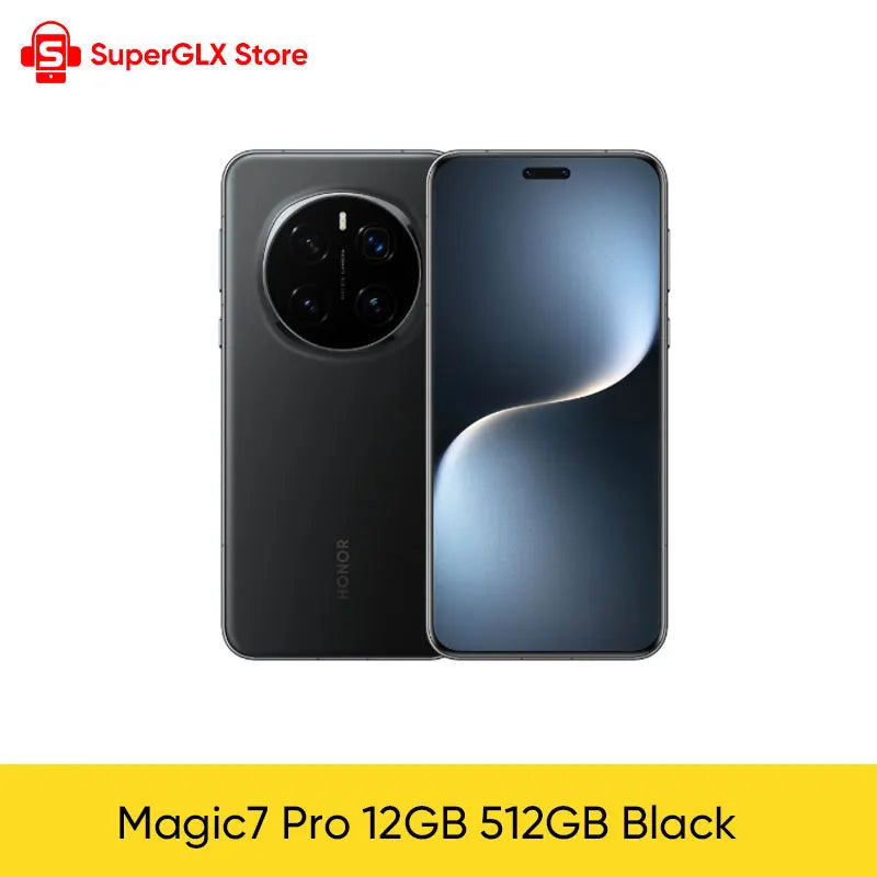 【World Premiere】Global Version HONOR Magic7 Pro 5G Smartphone Magic 7 Pro Snapdragon 8 Elite 120Hz OLED Screen 100W Fast Charge