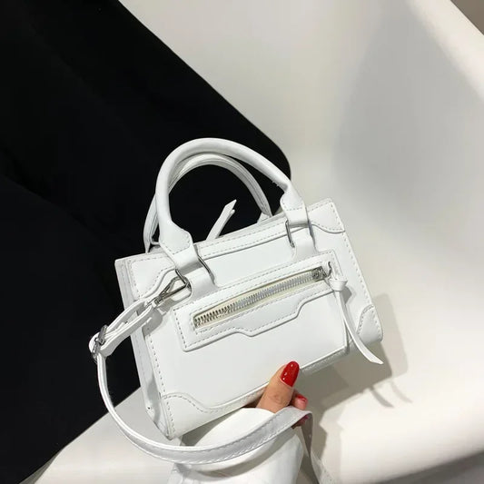 Crossbody Bag for Women New Fashion Casual Western Style Shoulder Handbag Simple Texture Messenger Small Square Bag